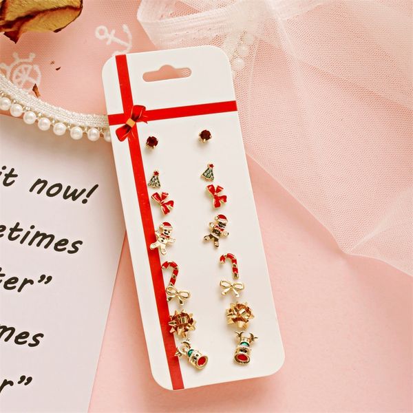 8 pieces Christmas Earrings set- Gift set