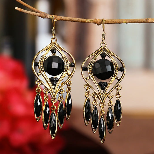 Hollow Water Drop earrings